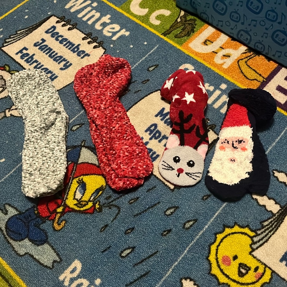 Cozy winter/Xmas socks